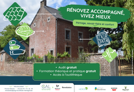 Ill. Des travaux en vue ? Le GAL Burdinale Mehaigne organise des formations pour rénover soi-même son logement 