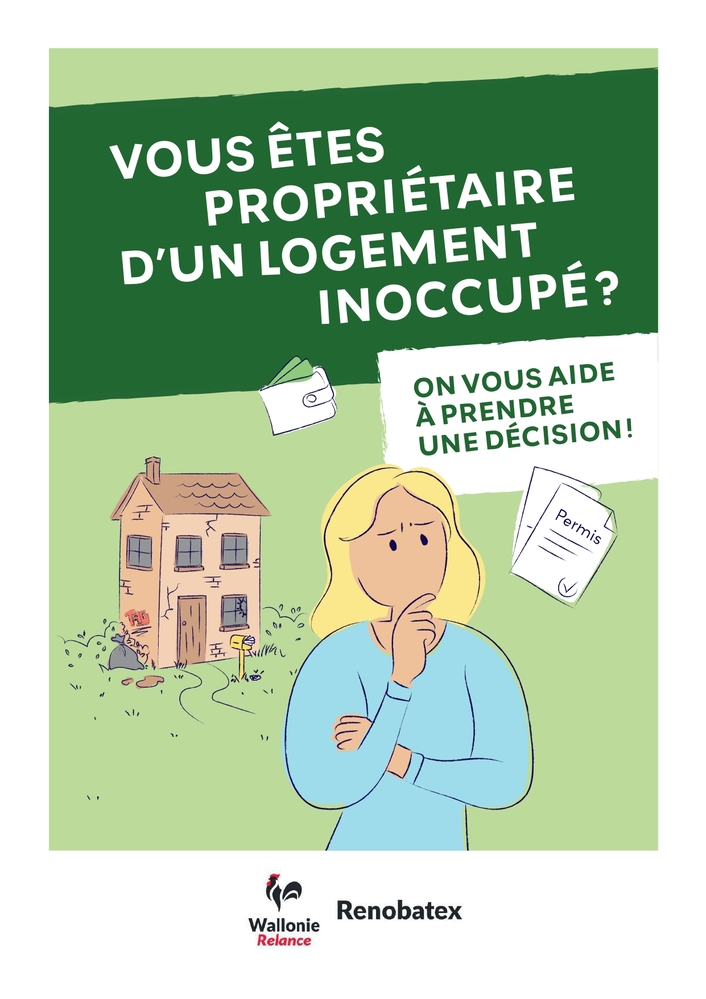 Propriétaires de logements inoccupés : Seraing et Flémalle proposent un accompagnement gratuit 