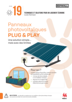 Techniques et solutions pour un logement économe : Guide pratique. Fiche 19. Panneaux photovoltaïques PLUG & PLAY. Une solution simple… mais avec des limites  
