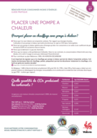 17. Placer une pompe à chaleur 