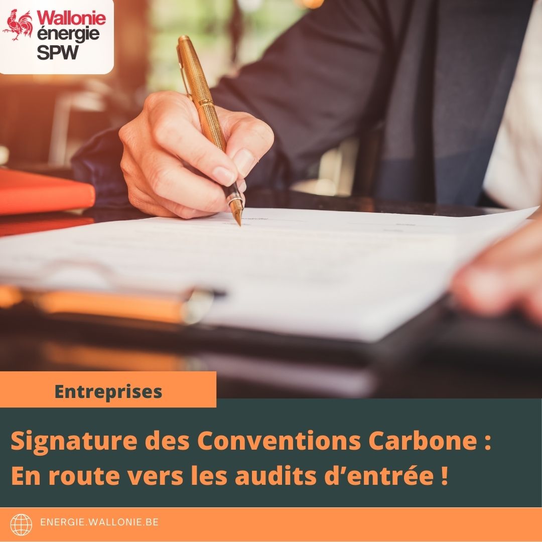 Signature des Conventions Carbone : en route vers les audits d'entrée !
