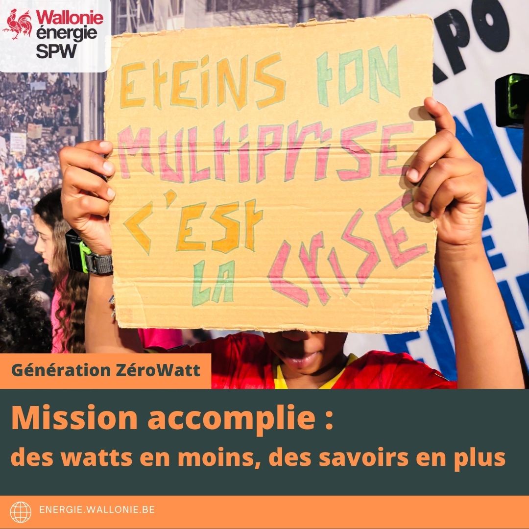 Clôture du défi Génération zéro watt 2024-2025