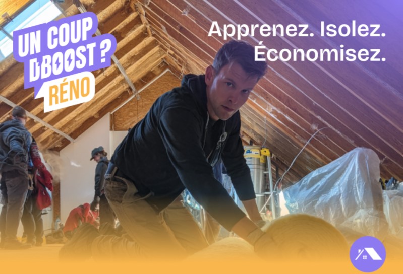 Une formation et un accompagnement pour isoler soi-même sa toiture 