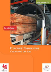 Cover cahier technique séchage dans l'industrie du bois